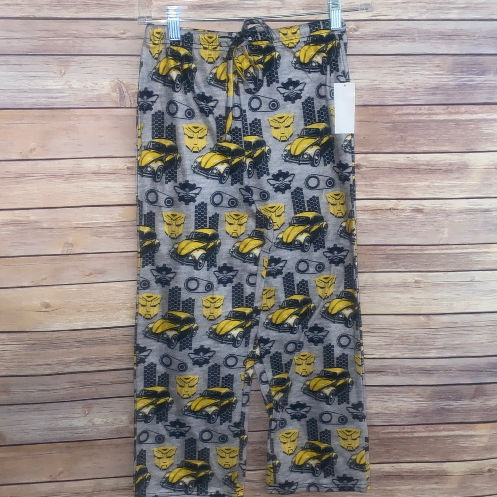 NWT Transformers Bumble Bee 🐝 PJ Pants - Picture 2 of 6